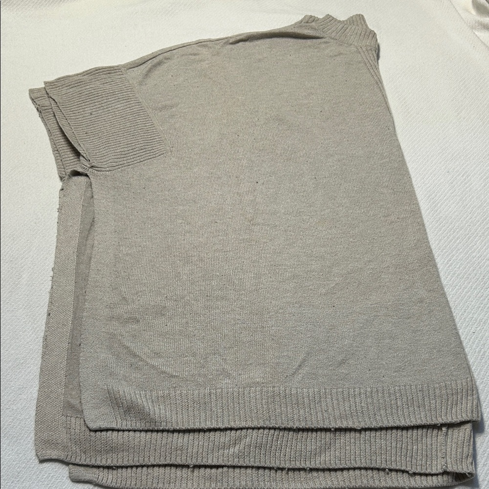Cozy Gray Knit Sweater